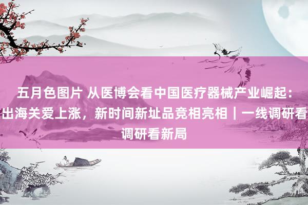 五月色图片 从医博会看中国医疗器械产业崛起：企业出海关爱上涨，新时间新址品竞相亮相｜一线调研看新局